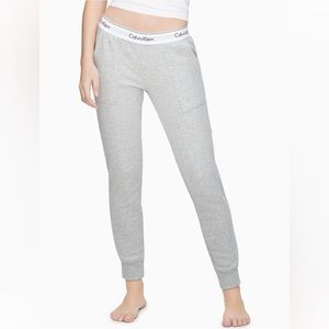 CALVIN KLEIN Heather Grey Sweat Pants